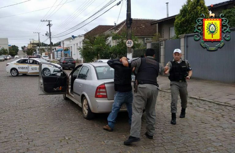 Brigada Militar em ação na sexta-feira 13 em Camaquã