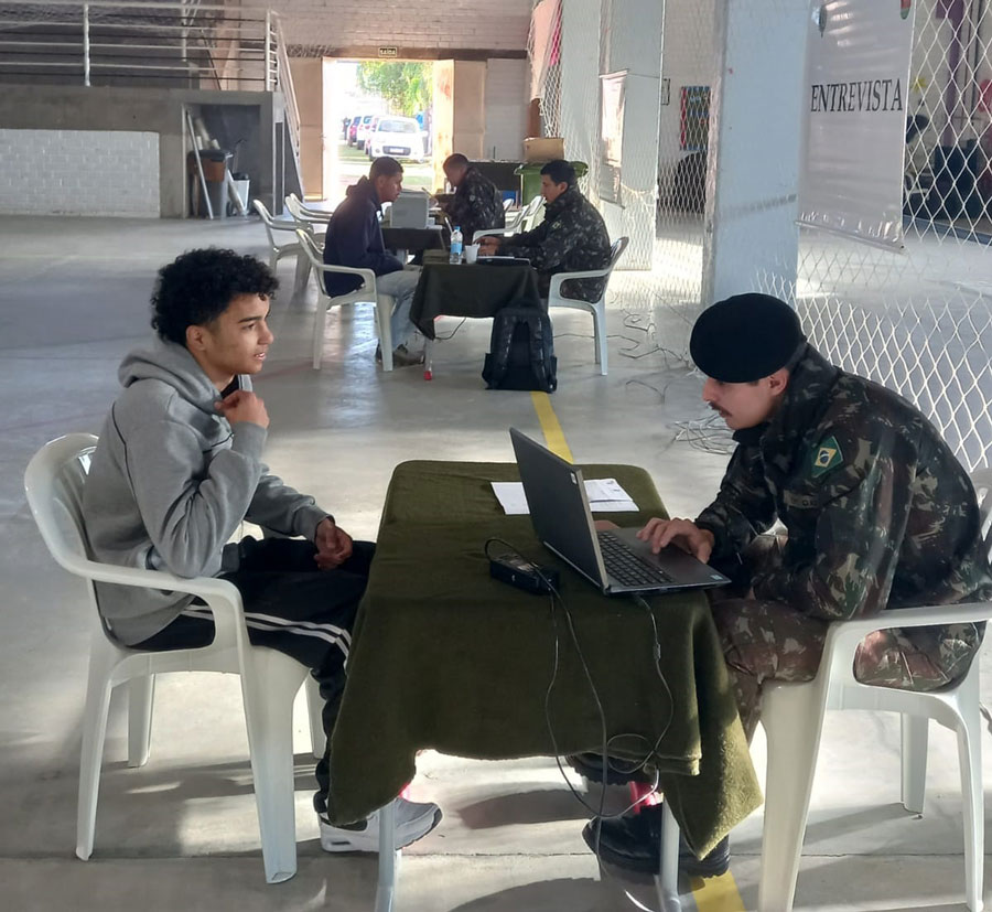 Serviço Militar: Jovens passam pela Comissão de Seleção do