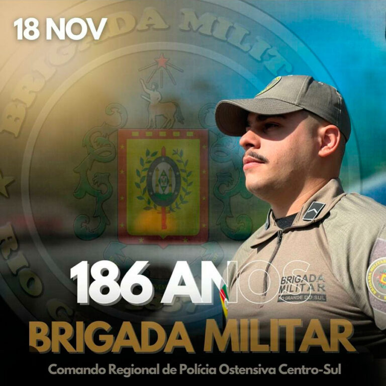 Brigada Militar comemora 186 anos