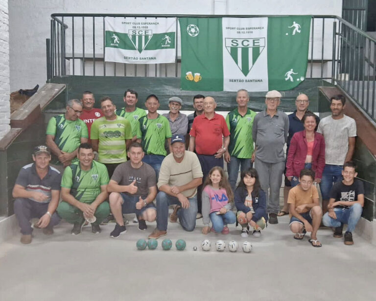 Bocha de final do ano do Esperança em Sertão Santana