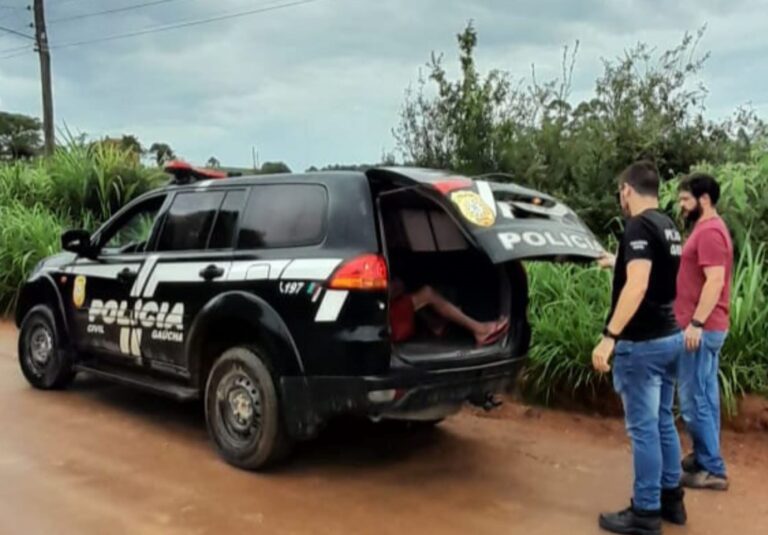 Suspeito de abusar sexualmente da enteada em Sentinela do Sul é preso em Sertão Santana