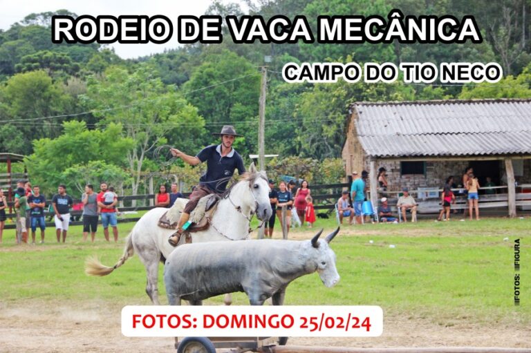 FOTOS RODEIO DE VACA MECÂNICA / CAMPO DO TIO NECO DOMINGO (25/02/24)