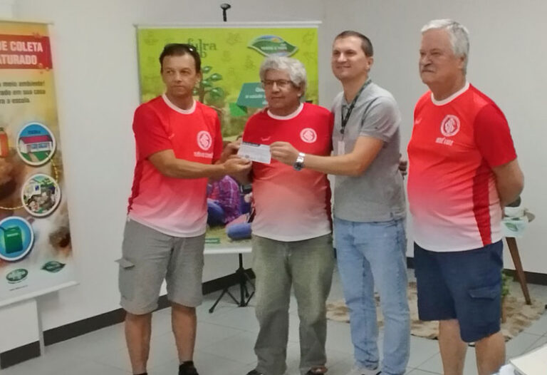 NCA através da Escolinha de Futebol foi contemplado pelo Projeto Verde é Vida