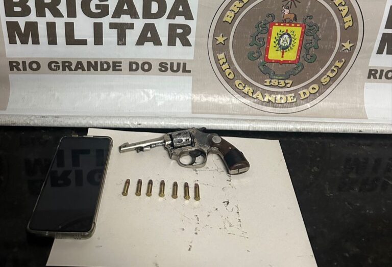 Individuo é preso pela Brigada Militar em Camaquã