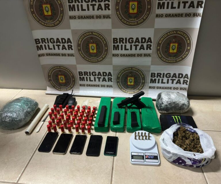 Brigada Militar Efetua Prisão por Tráfico de Drogas em Camaquã