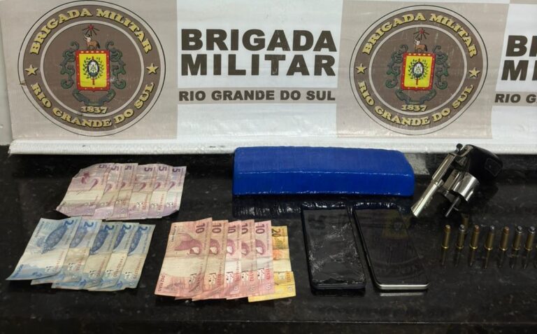 Brigada Militar prende três indivíduos em Tapes, na Operação Força Total