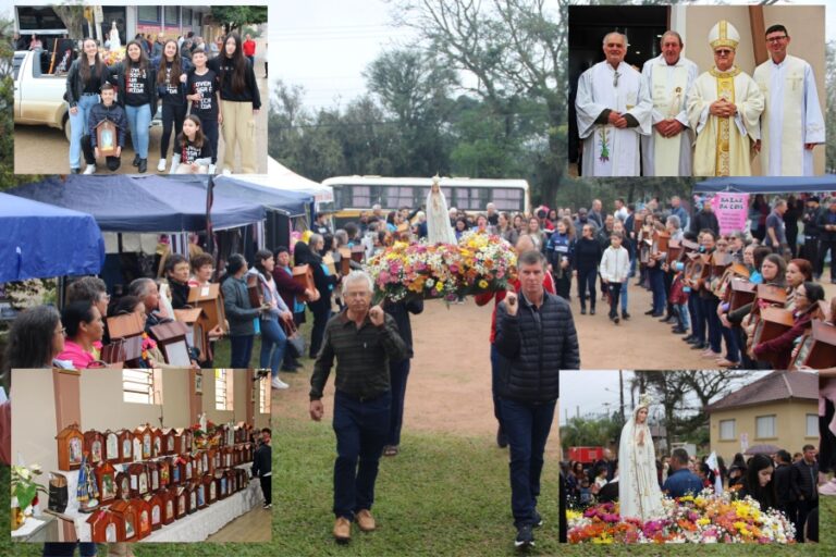 FOTOS PROCISSÃO 24ª FESTA DAS CAPELINHAS EM CERRO GRANDE DO SUL