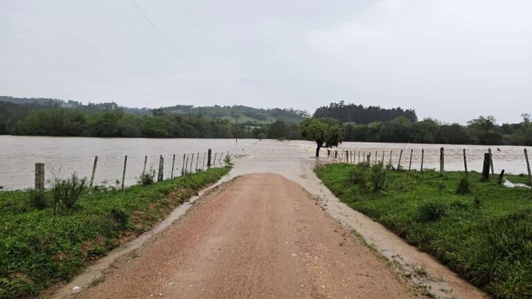 Ponte da Amizade em Situação Crítica: Ligação entre Dom Feliciano e Chuvisca Afetada por Chuvas Intensas