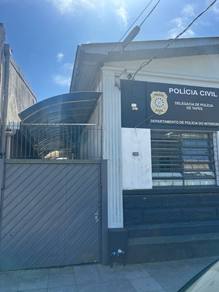 PRÉDIO DA DELEGACIA DE POLÍCIA DE TAPES PASSA POR MELHORIAS