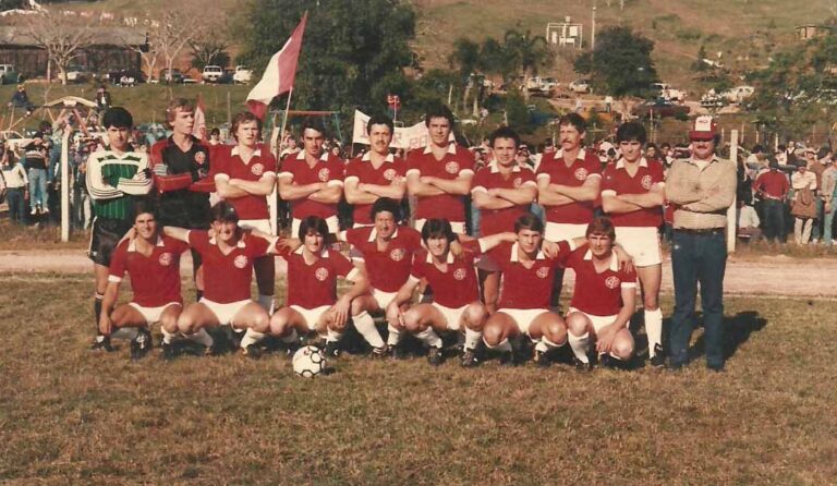 Equipe do Internacional de Sertão Santana Campeão do Municipal de Guaíba em 1985