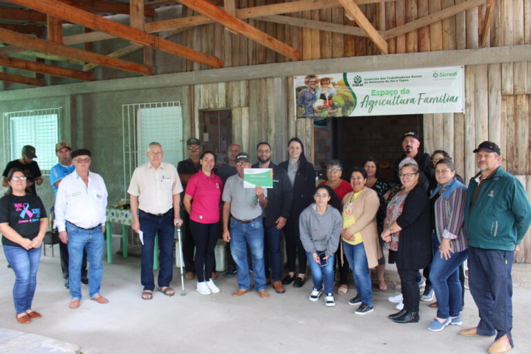 Sindicato e Sicredi inauguram novo espaço para Feira da Agricultura Familiar em Sentinela do Sul